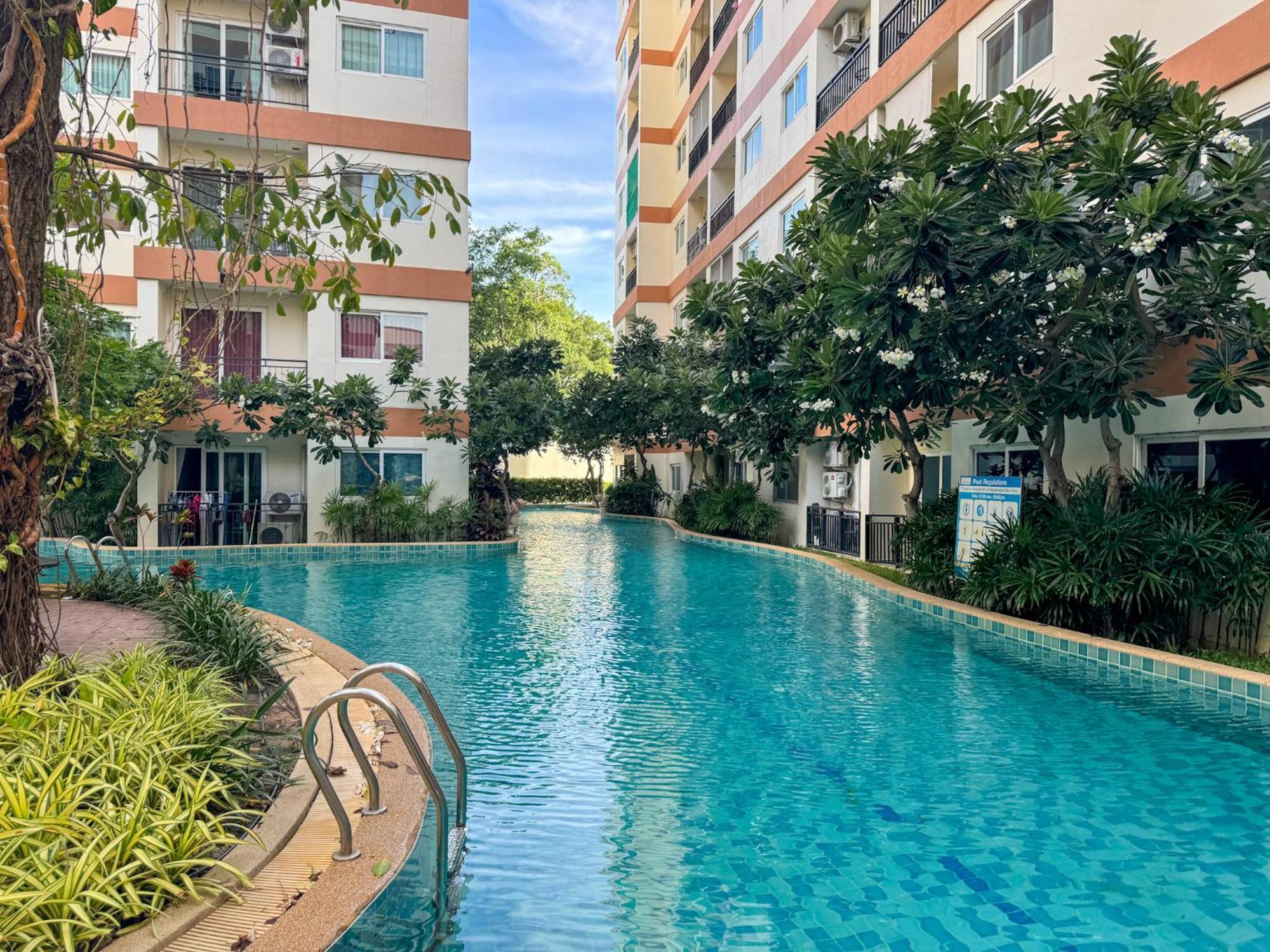 卧室直达泳池 全网最低价 到中天海滩5分钟 Jomtien Beach Exterior foto